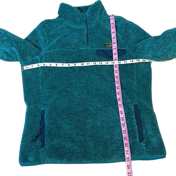 LL Bean Hi Pile Fleece Pullover - Picture 4 of 12